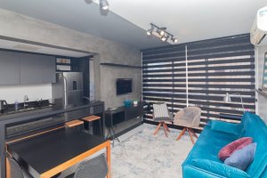 Apartamento com 48m², 1 dormitório no bairro Santa Cecília em Porto Alegre para Alugar