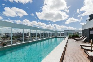 Apartamento com 30m², 1 dormitório no bairro Azenha em Porto Alegre para Alugar