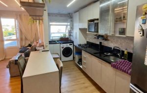 Apartamento com 59m², 2 dormitórios no bairro Jardim do Salso em Porto Alegre para Alugar