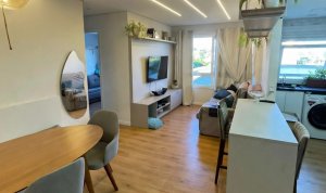 Apartamento com 59m², 2 dormitórios no bairro Jardim do Salso em Porto Alegre para Alugar