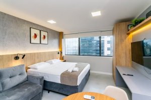Apartamento com 50m², 1 dormitório no bairro Três Figueiras em Porto Alegre para Alugar