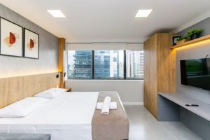 Apartamento com 50m², 1 dormitório no bairro Três Figueiras em Porto Alegre para Alugar