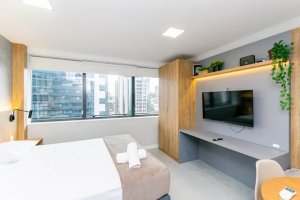 Apartamento com 50m², 1 dormitório no bairro Três Figueiras em Porto Alegre para Alugar