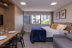 Apartamento com 29m², 1 dormitório no bairro Três Figueiras em Porto Alegre para Alugar