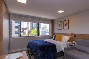 Apartamento com 29m², 1 dormitório no bairro Três Figueiras em Porto Alegre para Alugar
