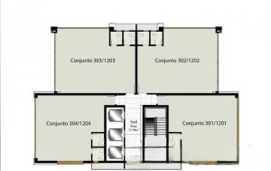 Salas/Conjuntos com 72m² no bairro Higienópolis em Porto Alegre para Alugar