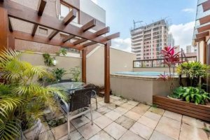 Cobertura com 191m², 3 dormitórios no bairro Petrópolis em Porto Alegre para Alugar