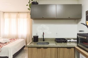 Apartamento com 28m², 1 dormitório no bairro Farroupilha em Porto Alegre para Alugar