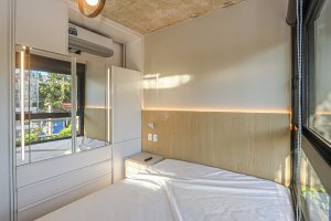 Apartamento com 32m², 1 dormitório no bairro Menino Deus em Porto Alegre para Alugar