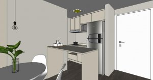 Apartamento com 40m², 1 dormitório no bairro Central Parque em Porto Alegre para Alugar