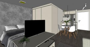 Apartamento com 40m², 1 dormitório no bairro Central Parque em Porto Alegre para Alugar